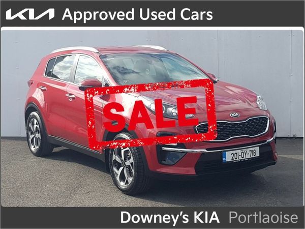 Kia Sportage SUV, Diesel, 2020, Red