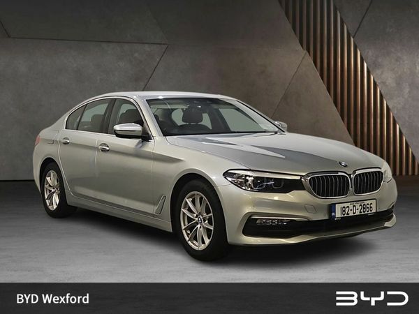 BMW 5-Series Saloon, Diesel, 2018, Grey