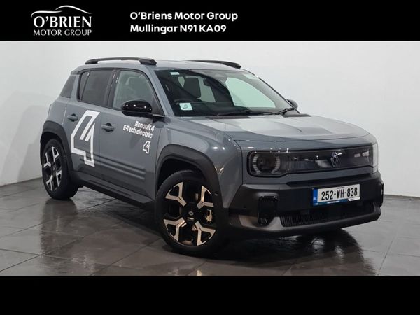 Renault 4 Hatchback, Electric, 2025, Grey