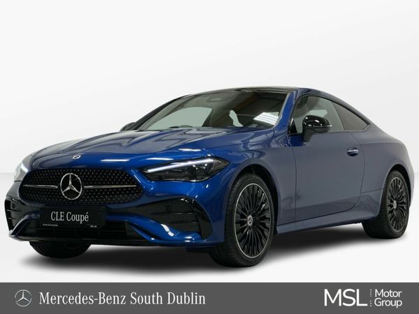 Mercedes-Benz CLE Coupe, Petrol Plug-in Hybrid, 2026, Blue