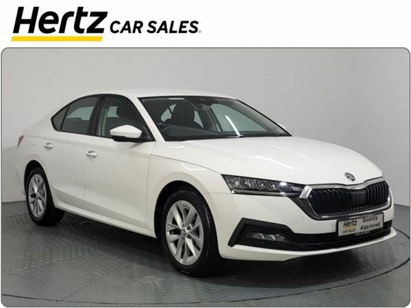 Skoda Octavia Saloon, Petrol, 2024, White