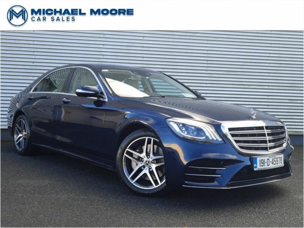 Mercedes-Benz S-Class Saloon, Diesel, 2019, Blue