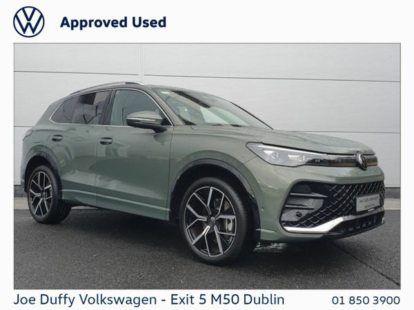 Volkswagen Tiguan SUV, Petrol Hybrid, 2025, Green