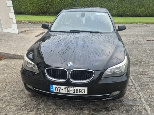 BMW 5-Series Saloon, Diesel, 2007, Black
