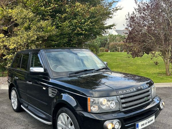 Land Rover Range Rover Sport SUV, Diesel, 2008, Black