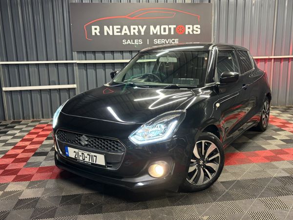 Suzuki Swift Hatchback, Petrol, 2021, Black