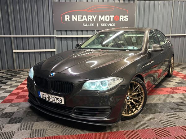 BMW 5-Series Saloon, Diesel, 2016, Brown