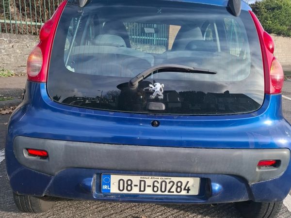 Peugeot 107 Hatchback, Petrol, 2008, Blue