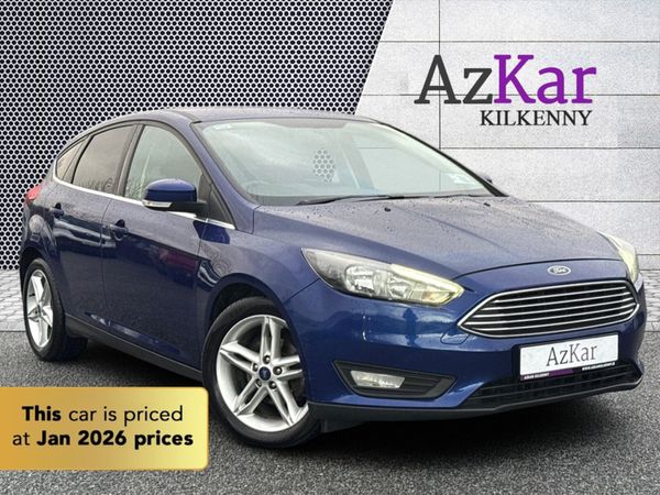 Ford Focus Hatchback, Diesel, 2017, Blue