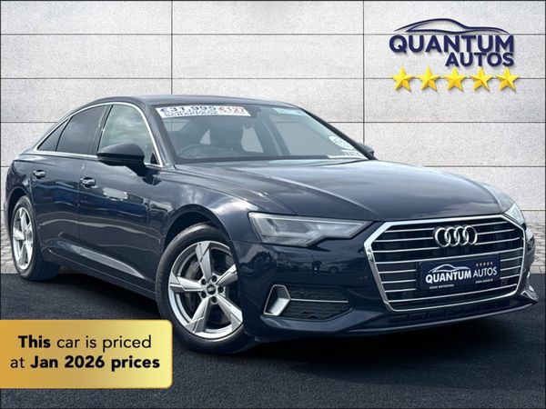 Audi A6 Saloon, Petrol Plug-in Hybrid, 2021, Blue
