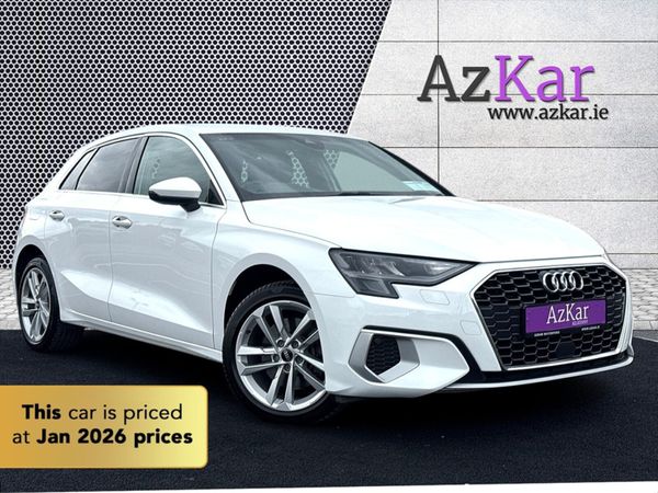 Audi A3 Hatchback, Petrol Plug-in Hybrid, 2021, White