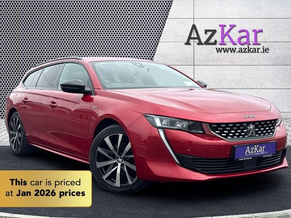 Peugeot 508 Estate, Diesel, 2021, Red