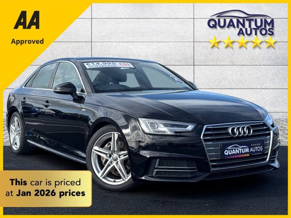 Audi A4 Saloon, Diesel, 2016, Black