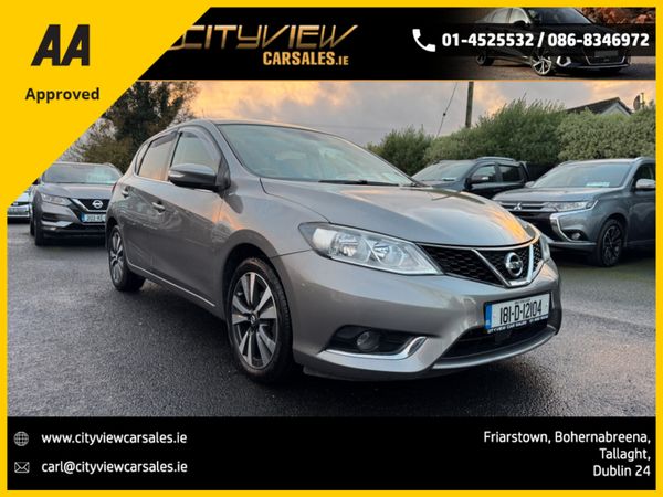 Nissan Pulsar Hatchback, Diesel, 2018, Grey