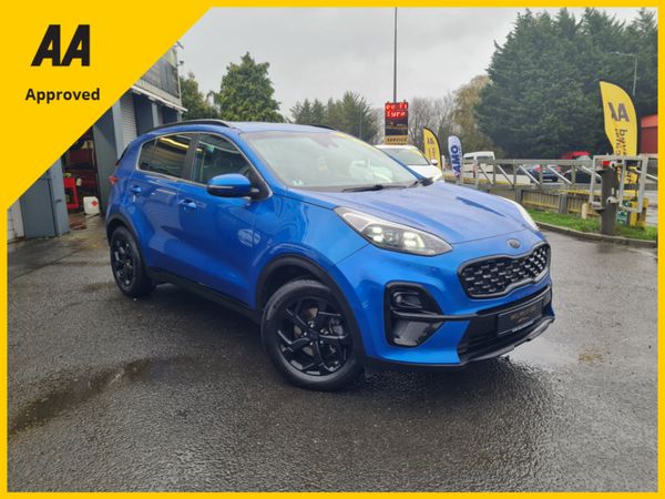 Kia Sportage MPV, Diesel Hybrid, 2021, Blue