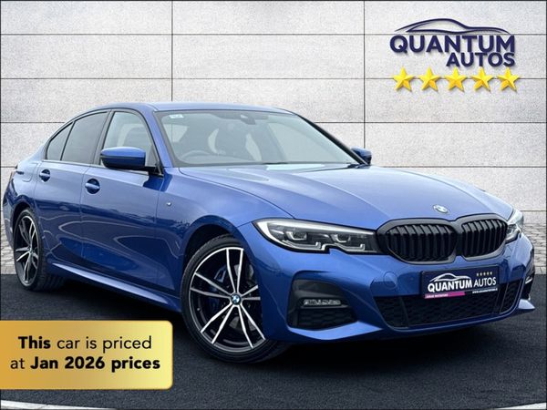 BMW 3-Series Saloon, Petrol Plug-in Hybrid, 2019, Blue