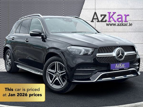 Mercedes-Benz GLE SUV, Diesel Plug-in Hybrid, 2020, Black