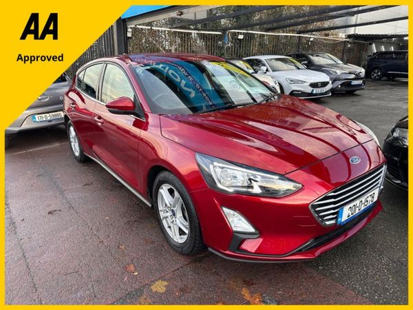 Ford Focus Hatchback, Petrol, 2020, Red