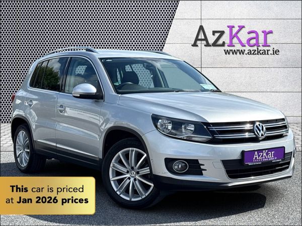 Volkswagen Tiguan SUV, Diesel, 2016, Silver