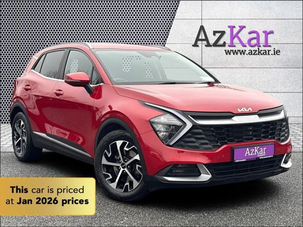 Kia Sportage SUV, Diesel, 2022, Red