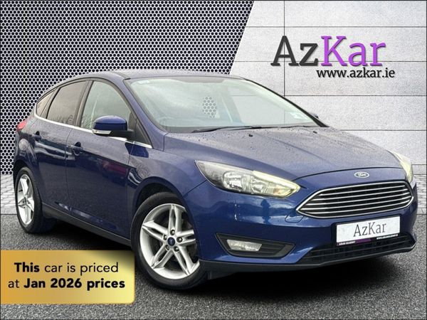 Ford Focus Hatchback, Diesel, 2017, Blue