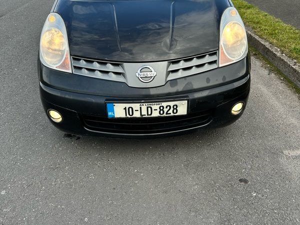 Nissan Note MPV, Petrol, 2010, Black