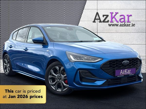 Ford Focus Hatchback, Petrol, 2023, Blue