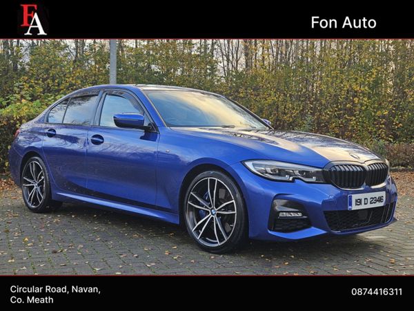 BMW 3-Series Saloon, Diesel, 2019, Blue