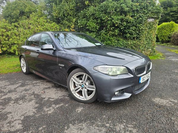 BMW 5-Series Saloon, Diesel, 2015, Grey
