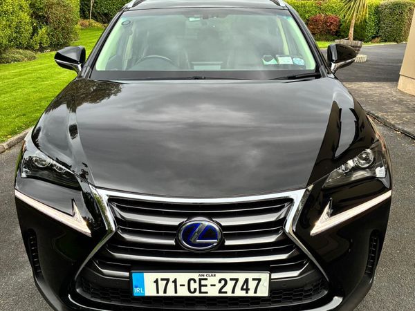 Lexus NX SUV, Petrol Hybrid, 2017, Black
