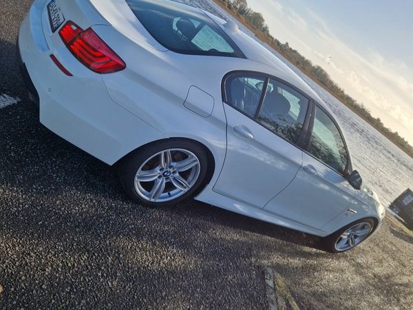 BMW 5-Series Saloon, Diesel, 2014, White