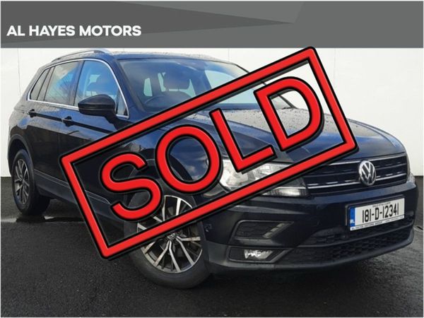 Volkswagen Tiguan SUV, Diesel, 2018, Black