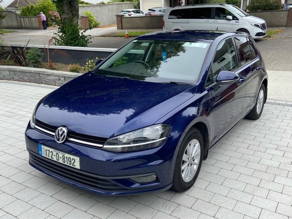 Volkswagen Golf Hatchback, Diesel, 2017, Blue