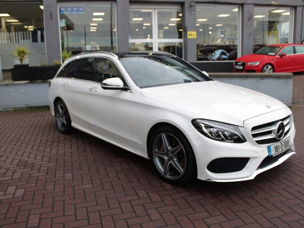 Mercedes-Benz C-Class Estate, Diesel, 2018, White