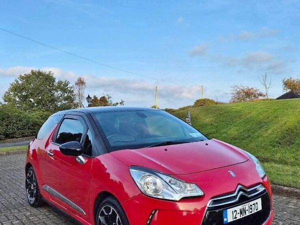 Citroen DS 3 Hatchback, Diesel, 2012, Red