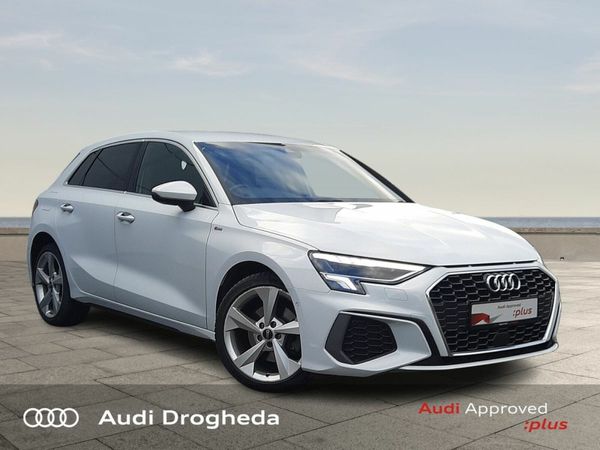 Audi A3 Hatchback, Petrol Plug-in Hybrid, 2023, White