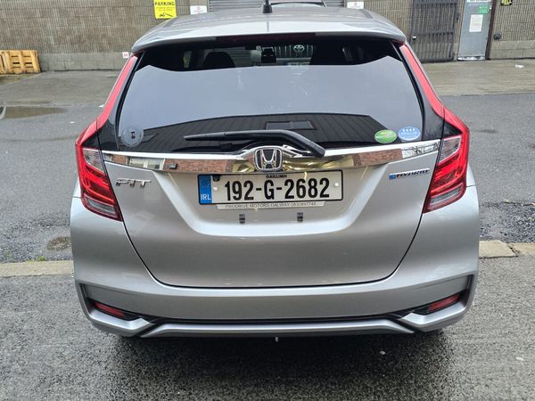 Honda Fit Hatchback, Petrol Hybrid, 2019, Silver