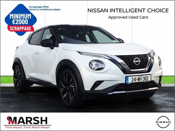 Nissan Juke SUV, Petrol, 2024, White