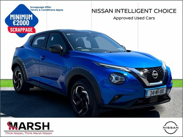 Nissan Juke SUV, Petrol, 2024, Blue