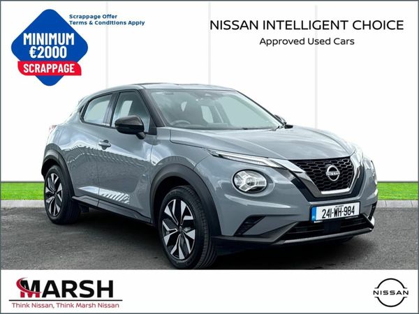 Nissan Juke SUV, Petrol, 2024, Grey
