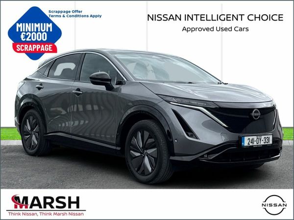 Nissan Ariya MPV, Electric, 2024, Grey