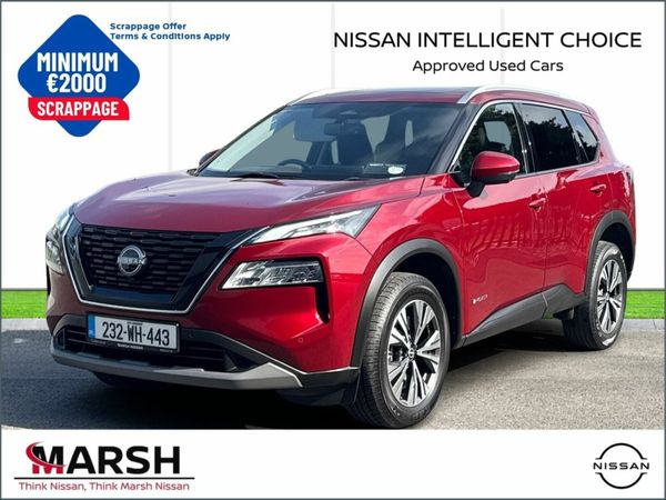 Nissan X-Trail SUV, Petrol, 2023, Red