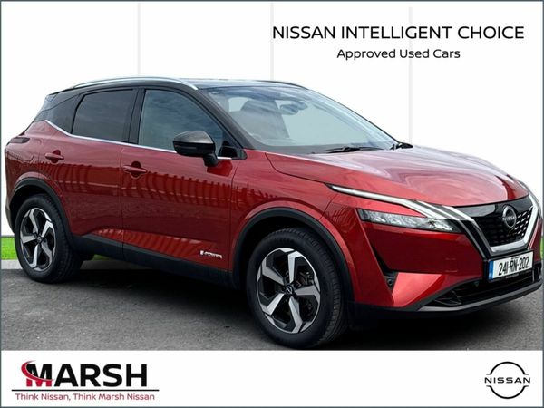 Nissan Qashqai MPV, Petrol, 2024, Red