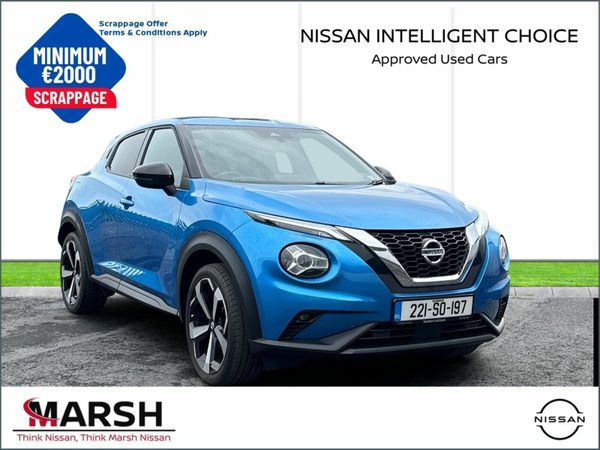 Nissan Juke SUV, Petrol, 2022, Blue