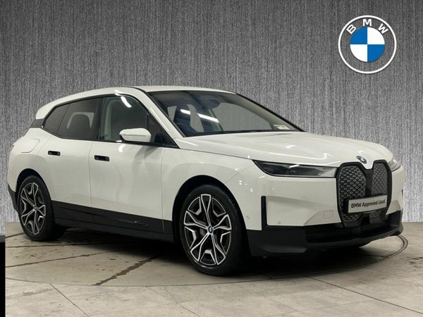 BMW iX SUV, Electric, 2022, White