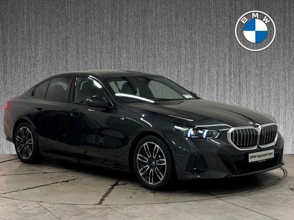 BMW 5-Series Saloon, Petrol Plug-in Hybrid, 2024, Grey