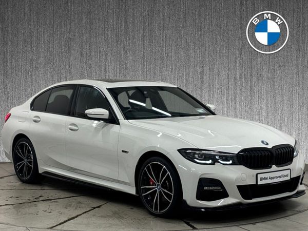 BMW 3-Series Saloon, Petrol Plug-in Hybrid, 2022, White