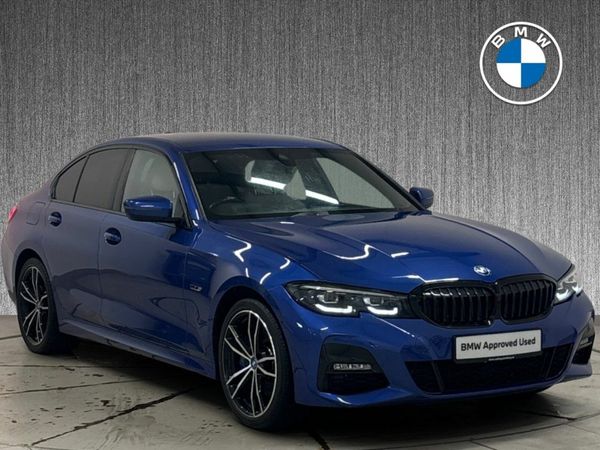 BMW 3-Series Saloon, Petrol Plug-in Hybrid, 2022, Blue