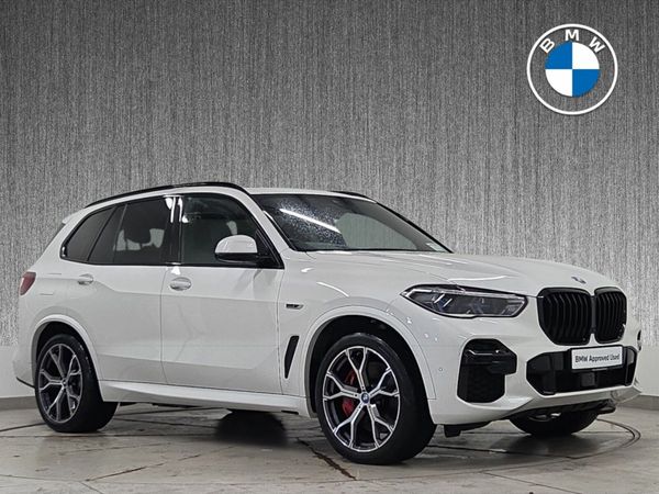 BMW X5 SUV, Petrol Plug-in Hybrid, 2022, White
