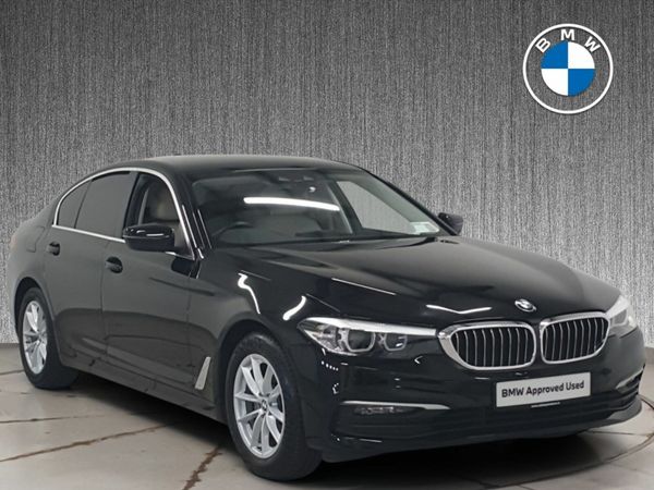 BMW 5-Series Saloon, Diesel, 2019, Black